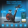 Exercise Bike, Magnetic Resistance Bike with Adjustable Seat, 298 lb Capacity Stationary Bike with Tablet Holder, Exercise Bike for Home Cardio - 3 of 4