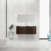 SEVOBAL Bathroom Storage Cabinets, Bathroom Vanity, Wall-Mounted Vanity with Sink, Three-Door Design, Multicolored, 47.2"*18.1"*20.5" - 2 of 4