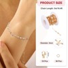 Unique Bargains Copper Jewelry Making Lobster Clap Star Shape Chain 16.4ft 1 Roll - 2 of 4