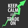 Men's Design By Humans Keep Calm And Trade On By MadderTees Tank Top - 2 of 2