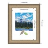 Amanti Art Elegant Brushed Narrow Picture Frame - 4 of 4