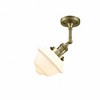 Oxford - 1 Light Semi-Flush Mount In Traditional Style-12.5 Inches Tall and 7.5 Inches Wide - 3 of 3