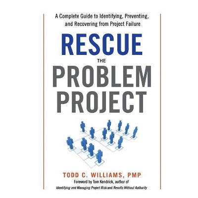 Rescue the Problem Project - by  Todd Williams & Tom Kendrick (Paperback)