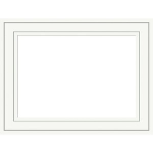 Amanti Art Craftsman White Framed Dry Erase Magnetic Board - 1 of 4