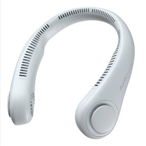 JISULIFE Portable Neck Fan, Hands Free Bladeless Fan 4000 mAh - 1 of 4
