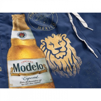 Modelo Especial Mens Modelo Especial Golden Logo Board Shorts - XLarge — фото 2