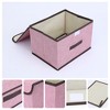 REGALWOVEN Collapsible Clothes Books Organizing Fabric Storage Bin with Lid and Handle 1Pc - 2 of 4