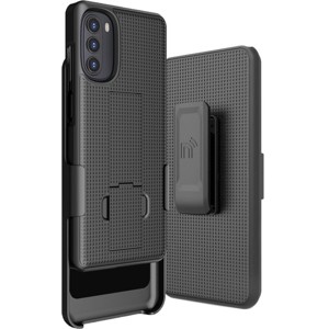 Nakedcellphone Case with Stand and Belt Clip Holster for Motorola Moto G 5G (2022) - 1 of 4