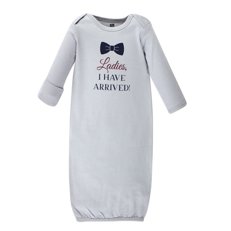 Hudson Baby Boy Cotton Gowns, Train, Preemie/Newborn, 4 of 5