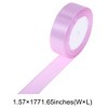 Unique Bargains Ribbons for Crafts Satin Multipurpose for Gift Wedding & Hair Accessories Polyester 866.14"x0.98" 1 Pcs - 3 of 4
