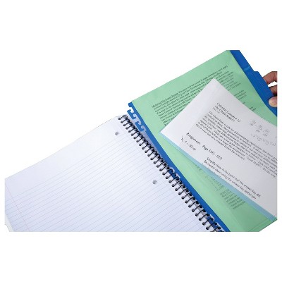 Five Star 1 Subject College Ruled Advance Spiral Notebook with Pocket Dividers (Colors May Vary)_6