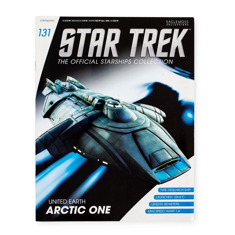 Eaglemoss Collections Star Trek Starships Moon Transport Magazine, 1 of 5