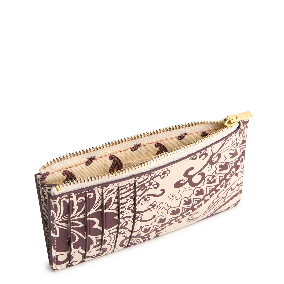 Vera Bradley Women's Leather Linear Card Case - thumbnail 5