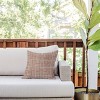 16"x16" Deny Designs Mirimo Earthy Mocha Tiles Square Outdoor Throw Pillow Beige - 3 of 4