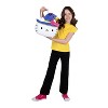 Jazwares Hello Kitty Girl's Plush Halloween Treat Pail Halloween Costume Accessories - White - 3 of 4