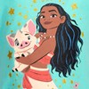 Disney Moana Girls Graphic T-Shirt Toddler - image 2 of 4