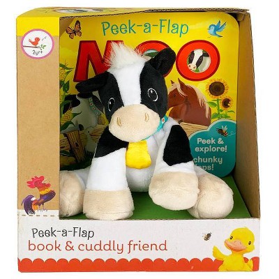 mooing cow plush toy