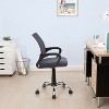 Home Imports Emporium Mid-Back Ergonomic Office Chair – Mesh Desk Chair with Armrests, Lumbar Support & Tilt Control - 2 of 4