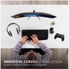 ViewSonic VX2718-PC-MHD 27 Inch Curved 1080p 1ms 180Hz Gaming Monitor with AMD FreeSync Premium, Eye Care, HDMI and Display Port - 3 of 4