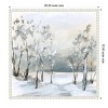 Amanti Art 22"x22" Snowy Winter Trees by Katrina Pete Framed Canvas Wall Art - 4 of 4