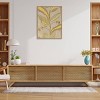 Amanti Art 23" x 30" Delicate Deco Plant Pattern IV by Baxter Mill Archive Framed Canvas Wall Art Print: Modern Style, Polystyrene Frame - 4 of 4