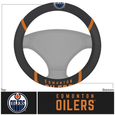 NHL Edmonton Oilers Embroidered Steering Wheel Cover