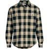 Lands' End Men's Long Sleeve RainDefense Flannel Shirt - 3 of 4