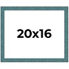 PosterPalooza | Simple Blue Picture Frame - UV Acrylic, Backing Board, Hanging Hardware Included - 2 of 4