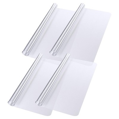 Yescom Rectangle PVC Floor Mat Protector for Hard Wood Office Desk Chair 60"x46" 4 Pack