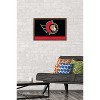 Trends International NHL Ottawa Senators - Logo 21 Framed Wall Poster Prints - 2 of 4
