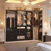 Aheaplus Freestanding Closet Organizer System with 5 Drawers & 12 Shelves - 2 of 4