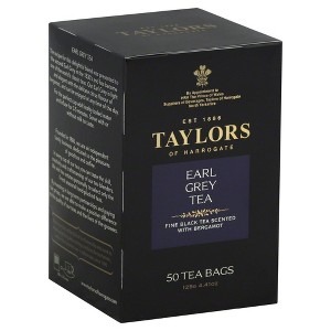 Taylors of Harrogate Earl Grey, 50 Teabags, Black Tea - 1 of 3