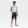 Boys' Bluey Terry Shorts - Black - 4 of 4