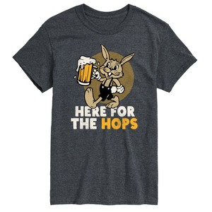 Men's - Instant Message - Here For The Hops Short Sleeve Graphic T-Shirt - 1 of 4