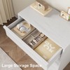 3/4 Drawer Dresser for Bedroom, Nightstand 4 Chest of Drawers with Large Storage, Dresser Organizer Bedside Table - 4 of 4