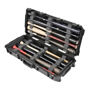 SKB iSeries Durable Baseball Bat Case for 10 Bats - Weatherproof, Secure Locks - Ideal for Travel & Storage,  Professional Grade - 1 of 4
