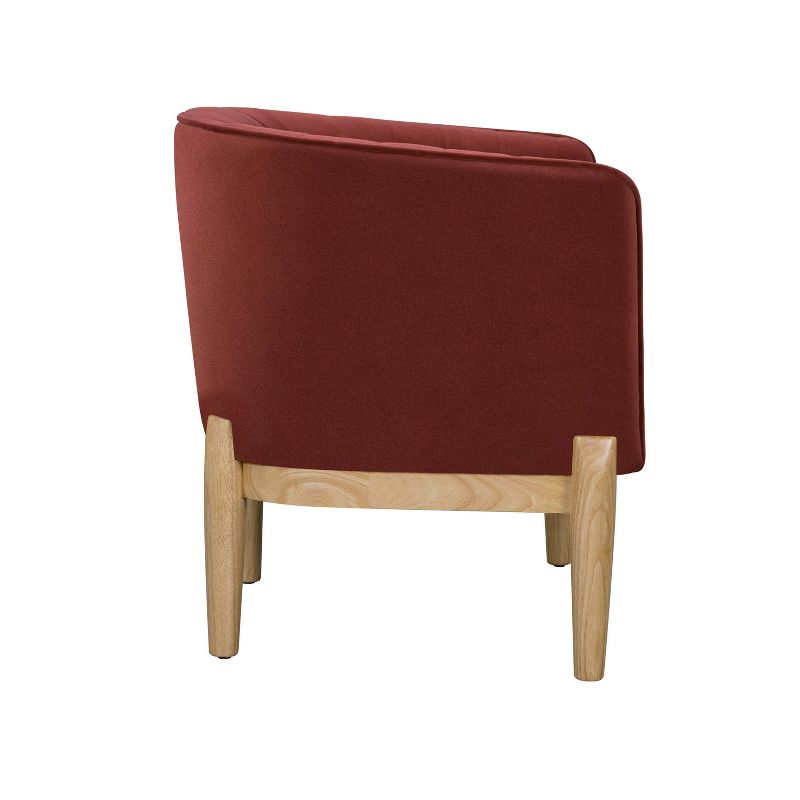 Lifestyle Solutions Fenton Accent Chair Cinnamon Velvet, 6 of 12