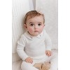 Ely's & Co. Baby Footie - Organic Cotton Embroidered Collar Collection - 2 of 3