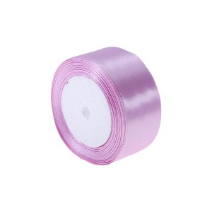 Unique Bargains Ribbons for Crafts Wide Satin Grosgrain for Wreaths & Crafts Polyester 866.14"x1.57" 1 Pc - 1 of 4