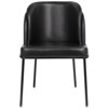 Meridian Furniture Jagger Black Vegan Leather Dining Chair (Set of 2) - 4 of 4