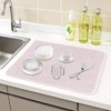 REGALWOVEN Absorbent Microfiber Dish Drying Mat 15.7 x 11.8 Inch 1 Pc - 2 of 4