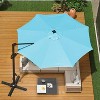 GustoWave Rotating 10Ft Patio Umbrella for Pool, Deck, Garden - 4 of 4