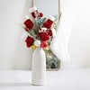 26"H Sullivans Artificial Christmas Red Glitter Stocking Spray, Indoor Christmas Decor - 3 of 4