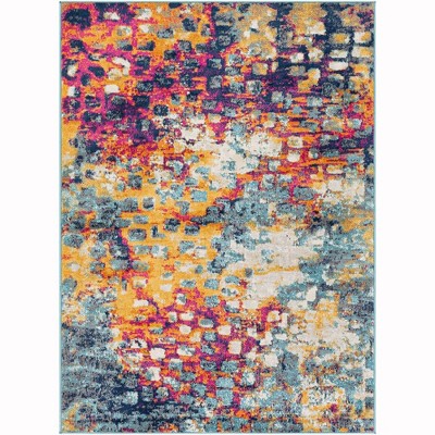 Mark & Day Delburen Rectangle Woven Indoor Area Rugs Saffron