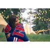 MLB Texas Rangers On Deck Ultra Cozy Blanket: Sports Team Logo Plush Throw - 3 of 3