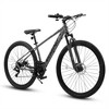 VASIP 29 Inch Mountain Bike 21 Speed, Suspension Fork, Aluminum Frame Disc Brake, Mountain Biking for Both Men and Women - 2 of 4