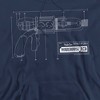 Warehouse 13 Tesla Gun Adult Pull-Over Hoodie - 2 of 4