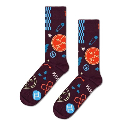 Men Women Crew Zodiac Star Sign Socks - Happy Socks