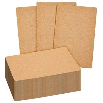 Juvale Blank 3x5 Kraft Paper Index Cards, Note Cards for Home, Office, Recipes, School Learning, Studying, Crafts, DIY, (100 Pack), Brown