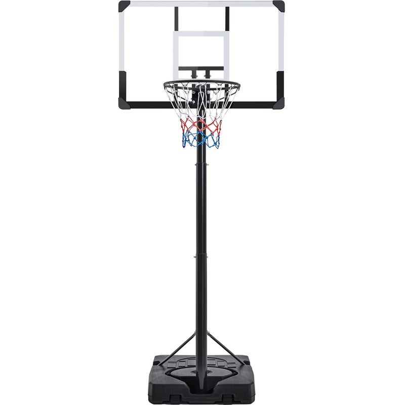 Yaheetech Portable Basketball Hoop System for Teens/Adults Black, 4 of 9